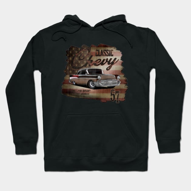 Chevy Bel Air Hoodie by hardtbonez